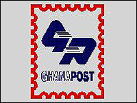 Ghana logo poczty